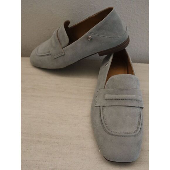 UGG 1128414 Women's Sz 5 Gray Arroyo Suede Janaya Collapsible Loafer $90 - Picture 7 of 10